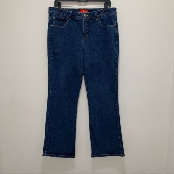 J Jeans Premium Denim Darkwash Jeans Size 14 - Picture 1 of 10